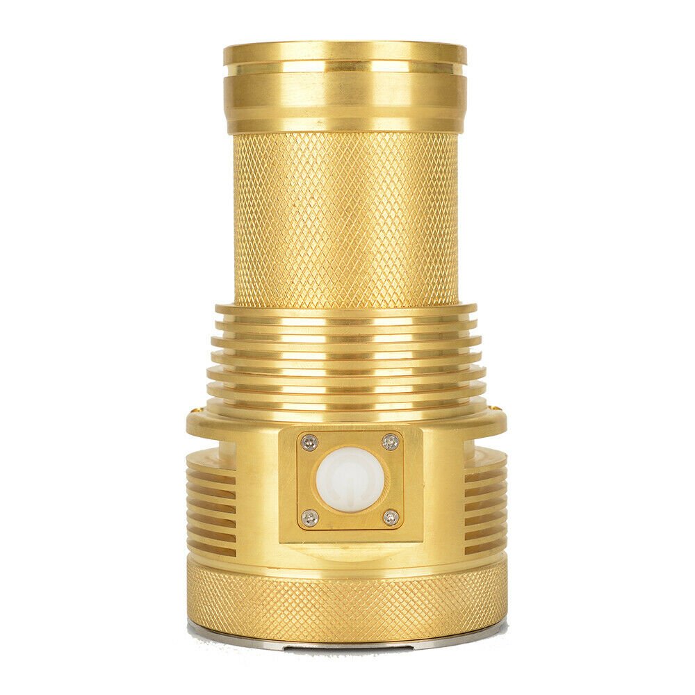 Haikelite MT03 Pure brass XHP70.2 21000Lumens Flashlight Pure brass case Limited