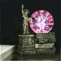 6 Inch Music Plasma Ball Sphere Light Crystal Light Magic Desk Lamp Statue of Li