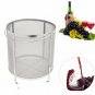 Stainless Steel Durable Brewing Grain Basket Hop Spider Kettle Mesh Long Life