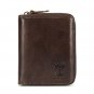 Bullcaptain Men RFID Blocking Secure Antimagnetic Genuine Leather 10 Card Slots