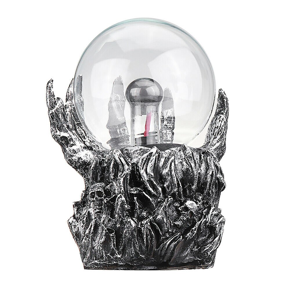 5.5 Inch Plasma Ball Skeleton Sphere Light Crystal Light Magic Desk Lamp Novelty