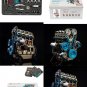 Original Teching  Four-Cylinder Engine Full Aluminium Alloy Model Collection