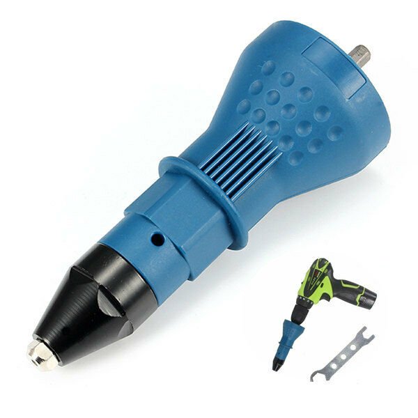 HILDA Electric Rivet Nut Gun Cordless Riveting Drill Adaptor Riveting Tool Inser
