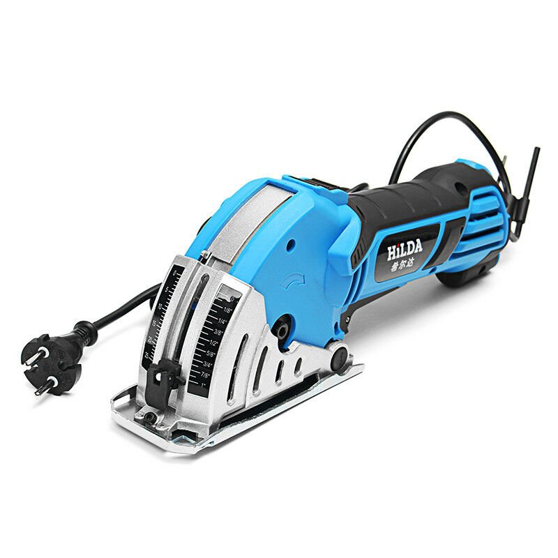 HILDA JD3522C 500W Electric Mini Circular Saw Power Saw Hand Circular Saw for