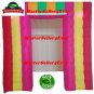 2.5m Inflatable Cabin Photo booth tent with LED Lights Portable Photo booth back