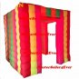 2.5m Inflatable Cabin Photo booth tent with LED Lights Portable Photo booth back