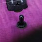 24 Frets Purple ASH body Solid Flame Maple Top Neck Fingerboard Electric Guitar