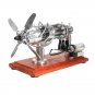 16 Cylinder Hot Air Stirling Engine Motor Model Creative Steam Power Engine Toy