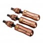 DANIU 3Pcs 7 Pins Adjustable Tubular Lock Pick Tools 7.00MM 7.5MM 7.8MM