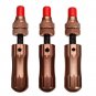 DANIU 3Pcs 7 Pins Adjustable Tubular Lock Pick Tools 7.00MM 7.5MM 7.8MM