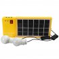 Solar Power Panel Generator Kit 5V USB Charger Home System with 3 LED Bulbs Ligh
