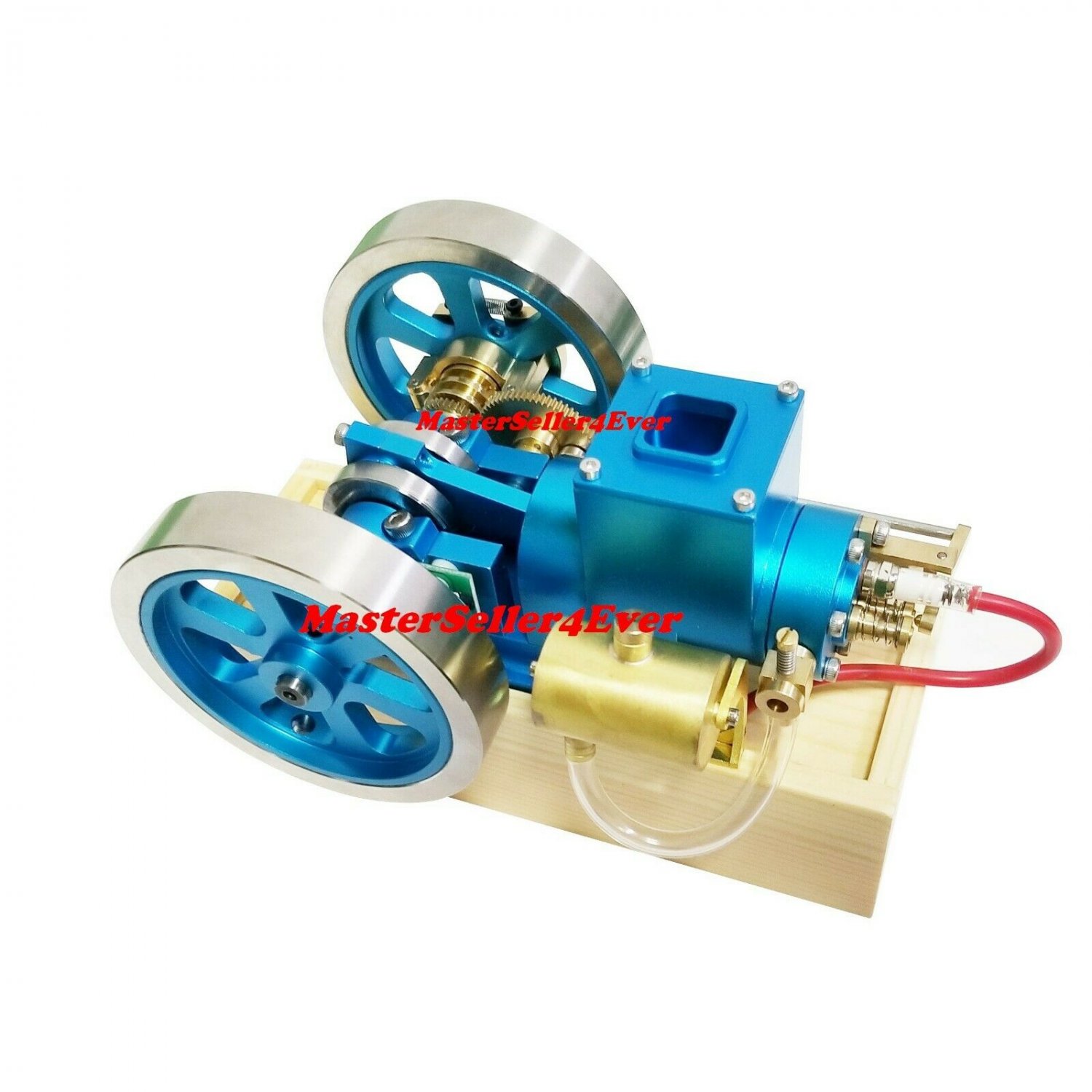 ET2 STEM Upgrade Hit & Miss Gas Blue Engine Stirling Engine New Model Combustion