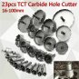 23pc 16-100mm Hole Saw Cutter Drill Bit Set Carbide Tip Drill Bit TCT Metal Wood