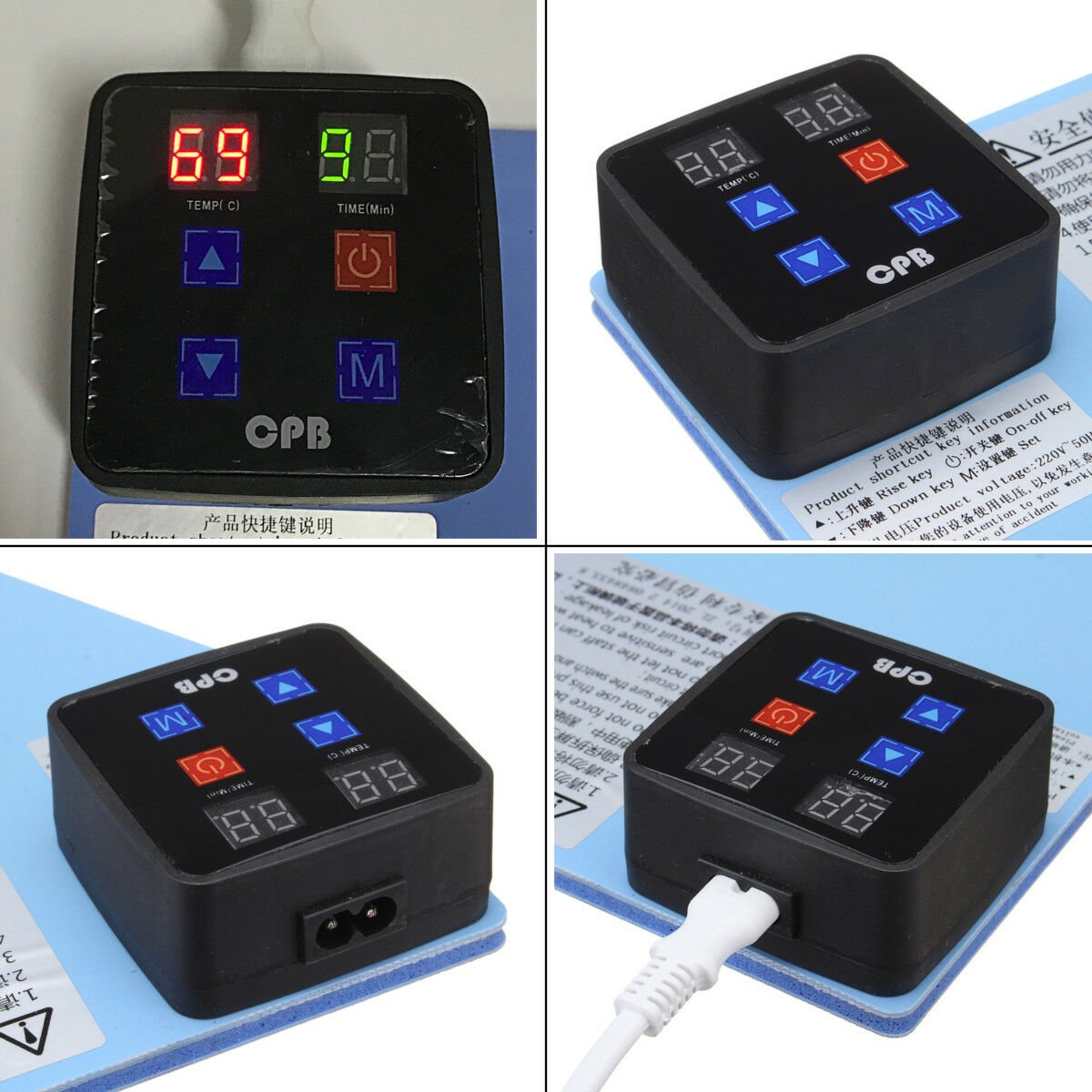 Heating Station Pad LCD Mobile Phone Touch Screen Remover Separator Hot Plate