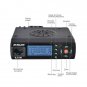 BaoJie BJ-218 25W Mobile Radio VHF UHF 136-174 400-470MHz Ham Radio Car Walkie T
