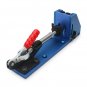 Woodworking Tool Pocket Hole Jig with Toggle Clamp and Step Drill Bit