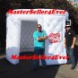 Whole Black Inflatable photo booth Party backdrop No LED lights with  air Blower