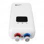 220V 5500W Mini Tankless Instant Electric Hot Water Heater Set Bathroom Shower