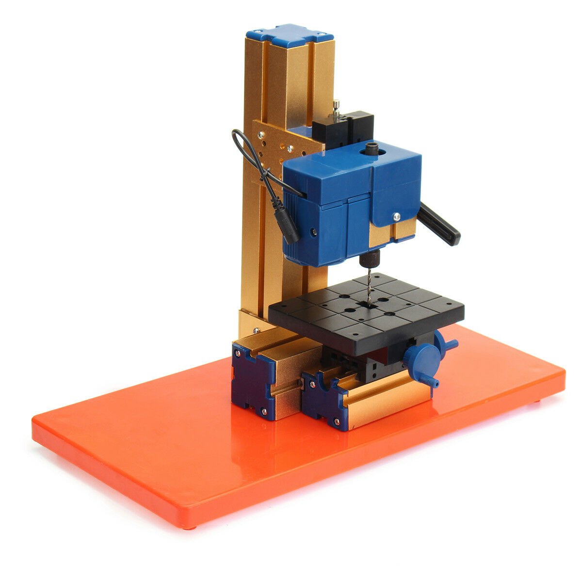 24W AC100-240V Mini Wood Lathe Wood Working Lathe Machine DIY Woodworking Tool