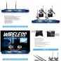 ERZhen One to Two In Dual Channel Wireless Transmission Monitoring Karaoke Micro