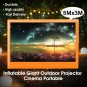 5x3M 16:10 Giant Inflatable Movie Display Screen Outdoor Cinema Projector Theatr
