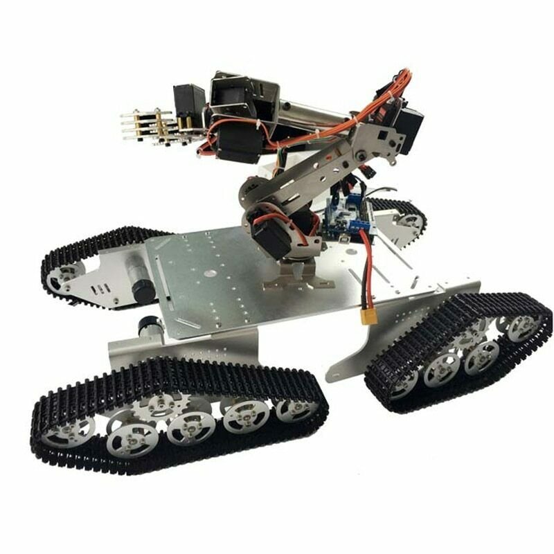 DoArm T900 Robot Tank Car Chassis with S7 Robot Arm Claw For Arduino
