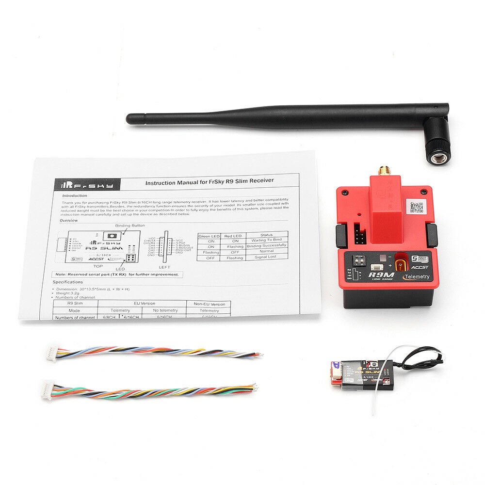 FrSky R9M 900MHz Long Range Transmitter Module With R9 Slim 6/16CH Telemetry Rec