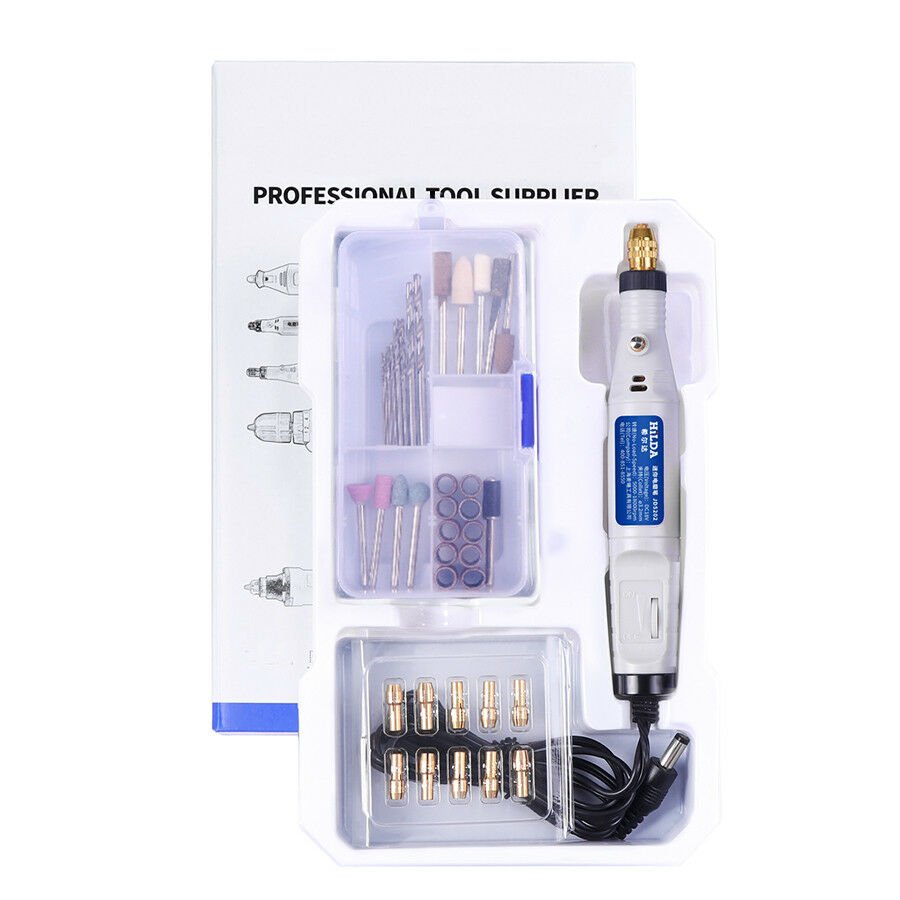 HILDA DC 18V Mini Variable Speed Electric Drill with 40Pcs Accessories Electric