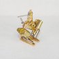 Two-cylinder reciprocating steam engine model Steam boat engine birthday gift