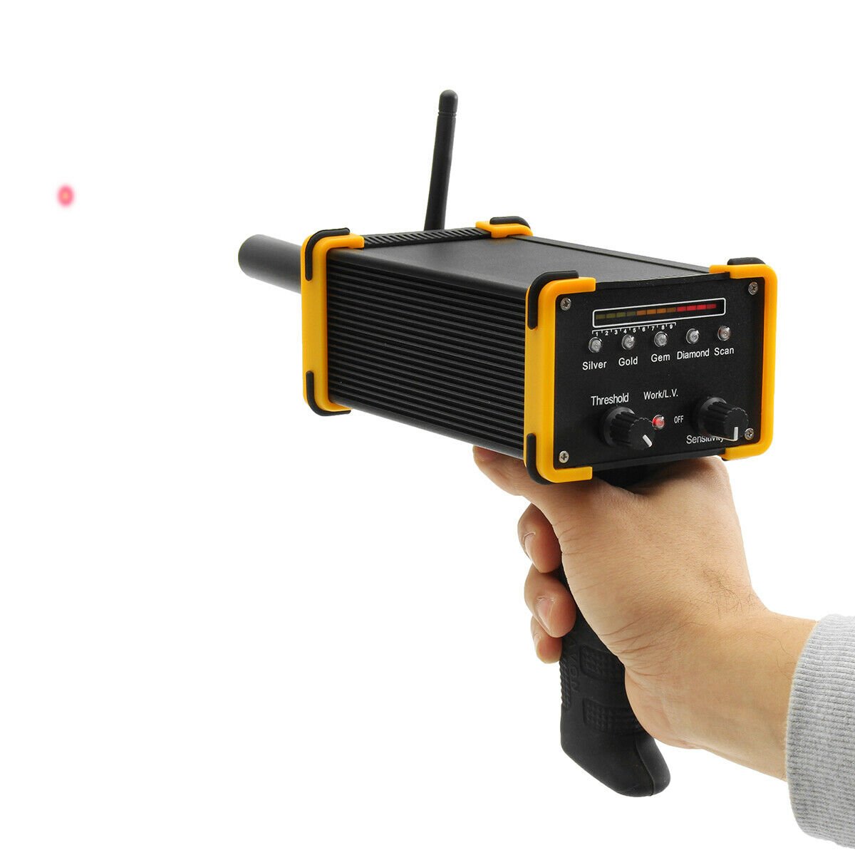 Wide Range Underground Detection Locator Detector Scanner Gold Mineral Metal Det