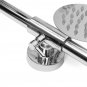 Chrome Brass Shower Head Set Supercharged Hot Cold Shower Faucet with Hand Showe