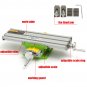 MINIQ BG6330 Mini Precision Milling Machine Worktable Multifunction Drill Vise F