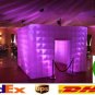 Inflatable Cube Photo Booth 9.8ft Air Tent Portable Photobooth+LED Lights+Blower