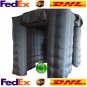 Inflatable 7.8ft Cube Photo Booth Tent 2 Doors Photobooth with Door Covers Black