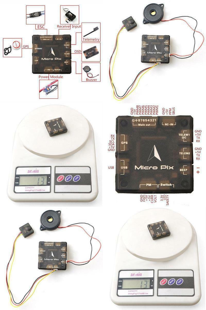 Mini MicrPix 32 bit Pixhawk 2.4.6 PX4 Flight Controller with Pwm to PPM Signal C