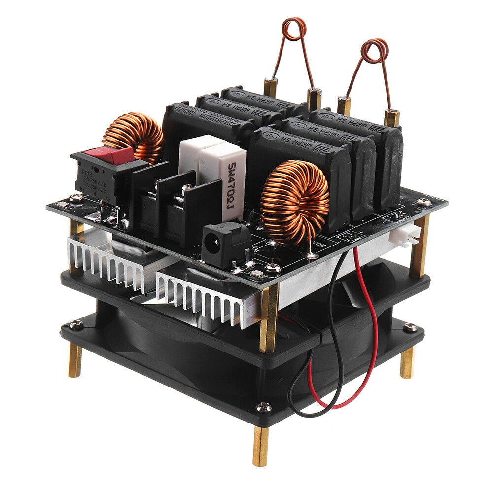 New High Power ZVS Furnace Induction Heating Science Toy Kit 1300W