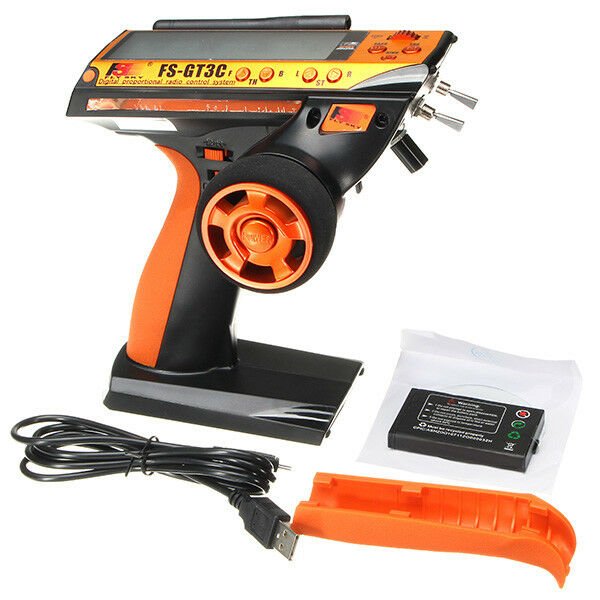 DasMikro PSX0.6.1 Flysky GT3C Transmitter 8CH With Position Toggle Switc Externa