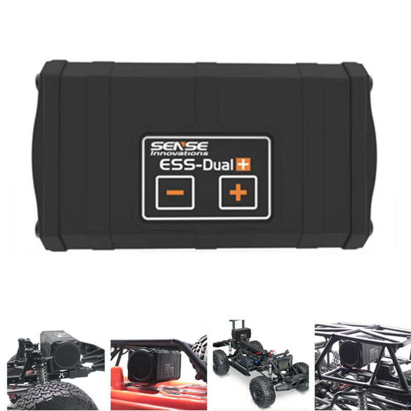 Sense Innovations ESS-DUAL 2 SPEAKERS Engine Sound Simulator For Axial SCX 10 II
