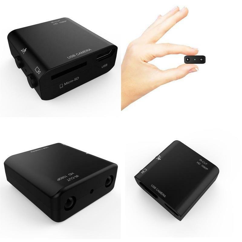 DANIU Mini Smallest 1080P IR-CUT Camera Camcorder Micro Infrared Night Vision Mo