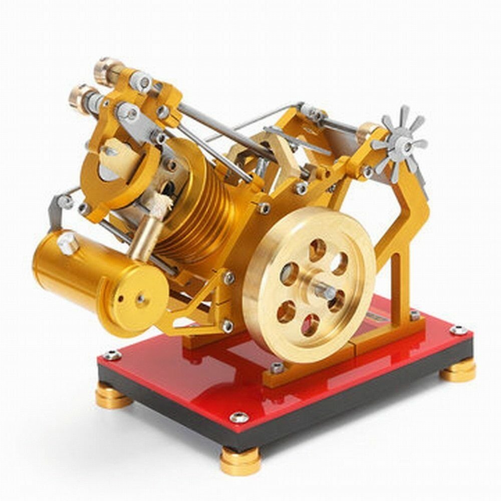 New V1-45 Stirling Engine Model Educational Discovery Toy Kit Collection Gift