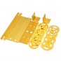 DIY T100 Aluminum Alloy Tank Caterpillar Chassis Smart Robot Kit For Arduino