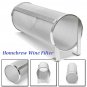 New-100x250mm Home Brew Beer Hop Filter Stainless Steel Strainer Pellet Mesh 400