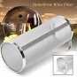 New-100x250mm Home Brew Beer Hop Filter Stainless Steel Strainer Pellet Mesh 400