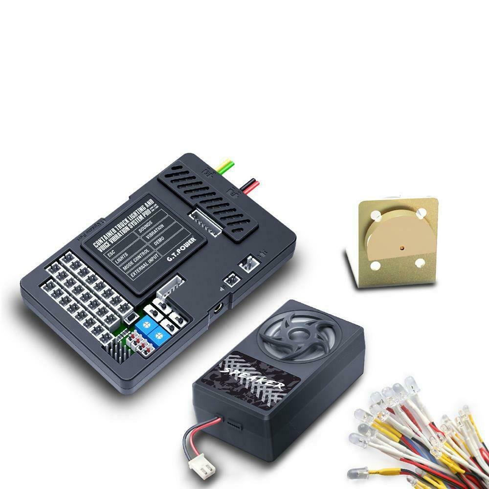 1 Set G.T.Power Container Truck APP Control Lighting and Voice Vibration System