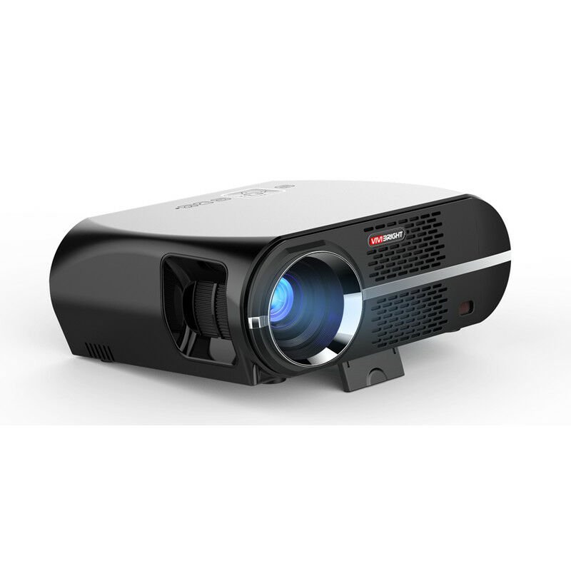 Vivibright GP100 LED Projector LCD 3500 Lumens 1280x800 Pixels 1080P HD VGA USB