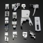 15Pcs Low Shank Sewing Machine Feet Presser Walking Foot Set Kit