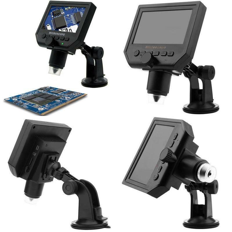 Mustool&Acirc;&reg; G600 Digital Portable 1-600X 3.6MP Microscope Continuous Magnifier LCD