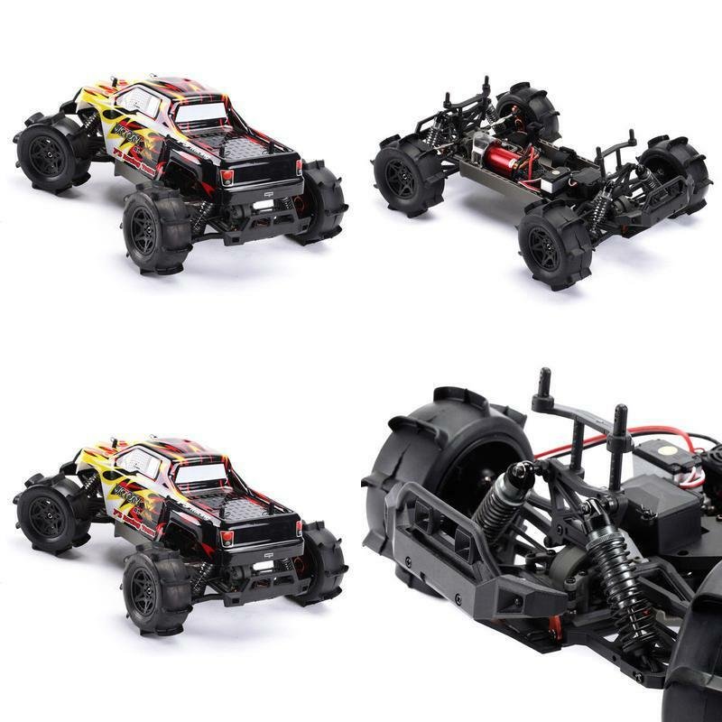 Original-FS Racing FS-53692 1:10 2.4G 4WD Brushless Water Monster Truck Red