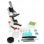 28Pcs Portable Educational Microscope Kit Biological Microscope Gift for Kids 10