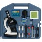 28Pcs Portable Educational Microscope Kit Biological Microscope Gift for Kids 10